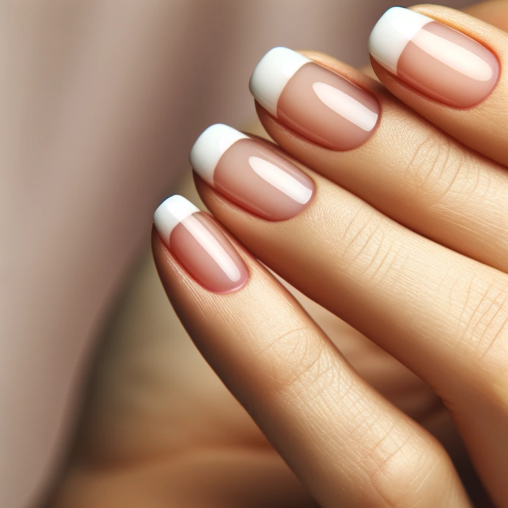 How to make a perfect French manicure with gel varnish: 5 easy steps