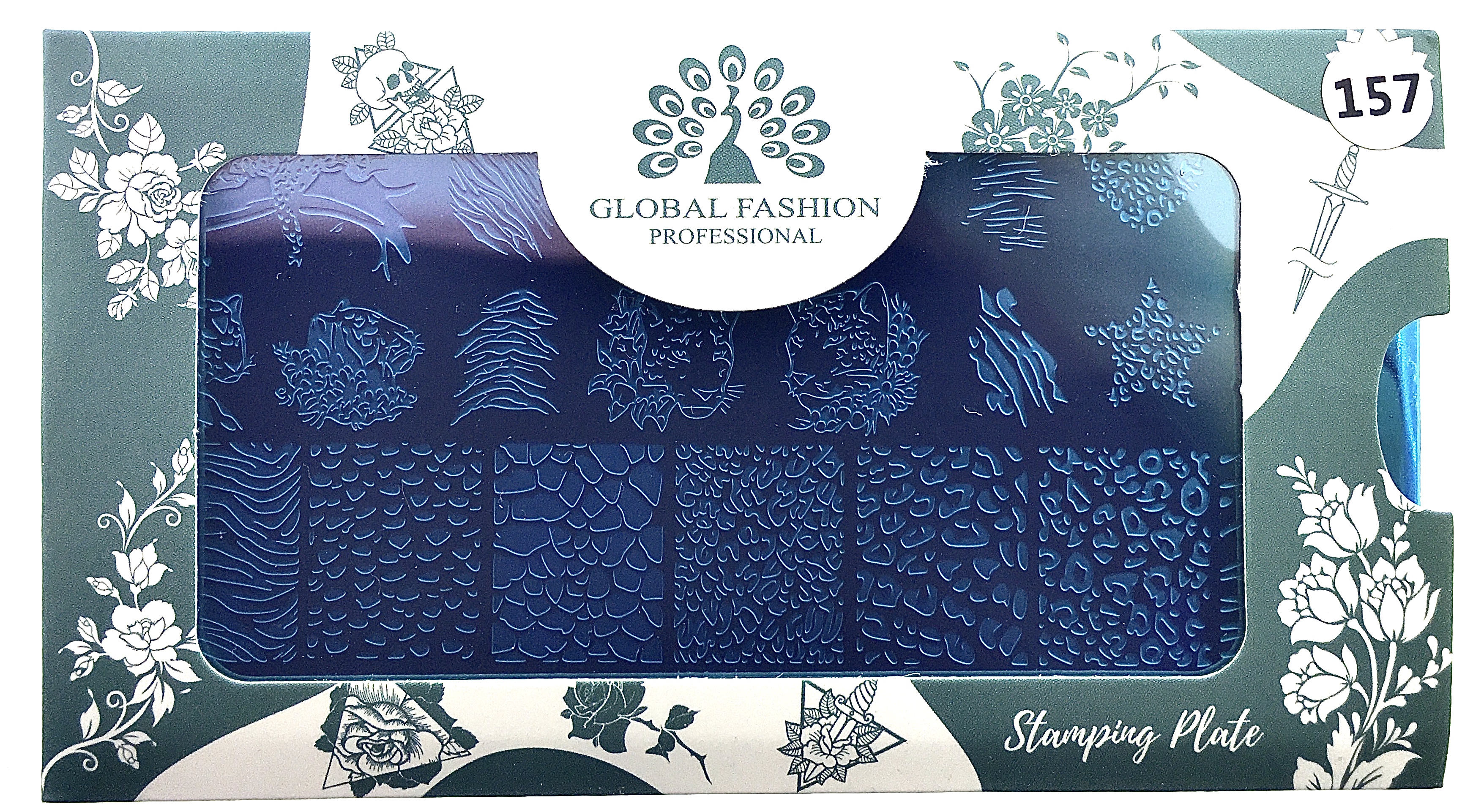 Диск для стемпинга Global Fashion #-157