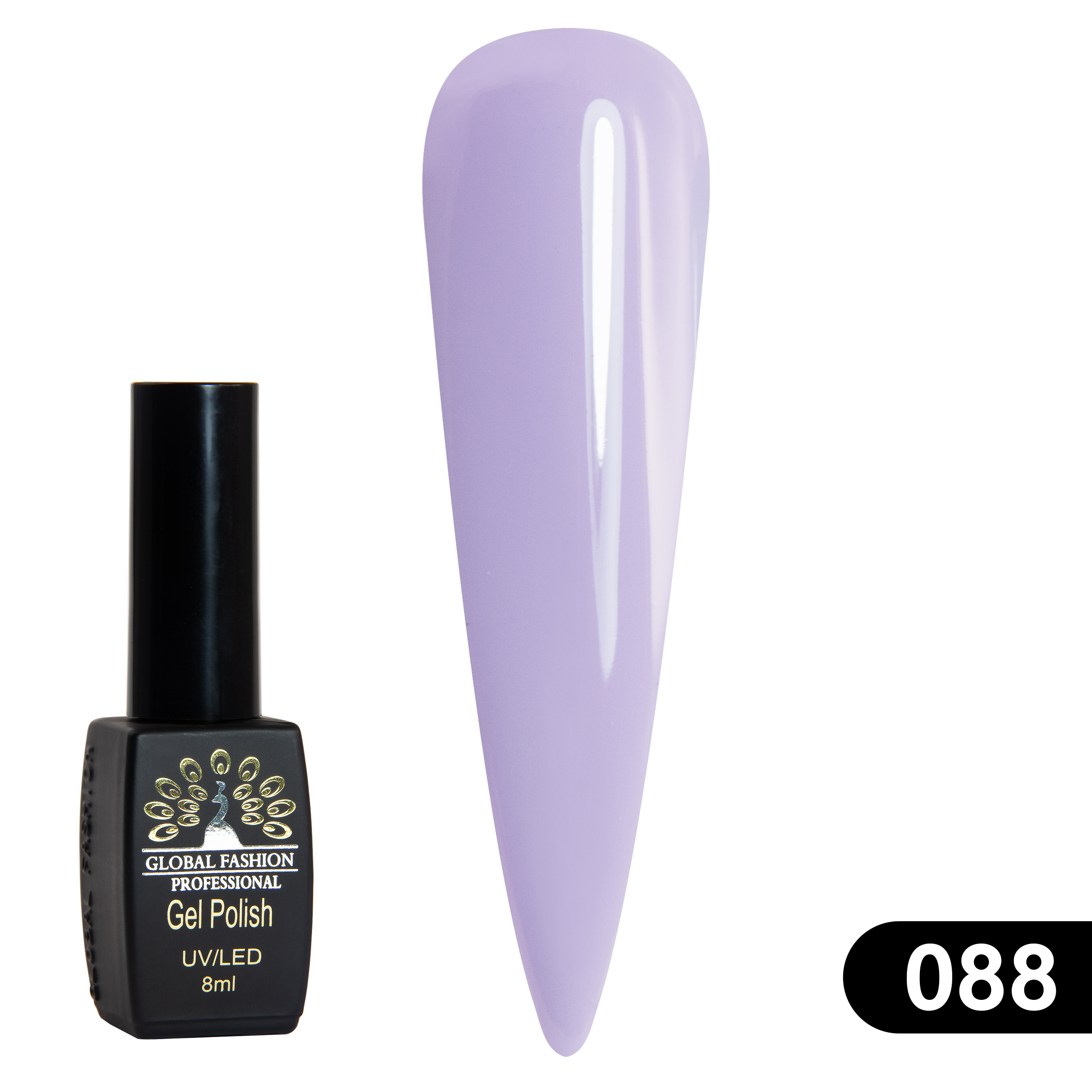 Гель лак BLACK ELITE 088, Global Fashion 8 мл