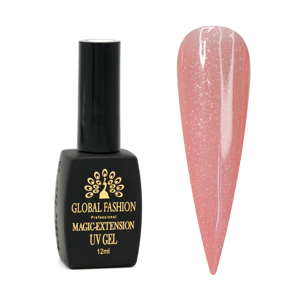 Гель Global Fashion с шиммером Magic-Extension 12 мл, 11