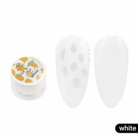 Гель-краска  для дизайна, Global Fashion,  Poke&Hole Gel, 5gr, white