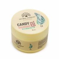 Гель для наращивания Global Fashion, Candy Diamond Gel Hema & Tpo Free 15g, 11