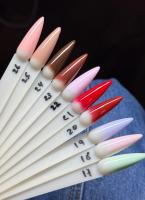 Гель краска неоновая для омбре, Global Fashion, ombre air cushion pat gel neon color 8gr, 26