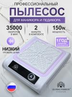 Вытяжка для маникюра Global Fashion, 35тыс об. 150w, GF-8643, purple
