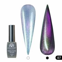 Гель лак кошачий глаз Galaxy Aurora Cat Eye Global Fashion, 8мл, 007