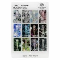 Гель для наращивания Global Fashion, Aurora Spark Builder Gel Hema & Tpo Free 15g,  01