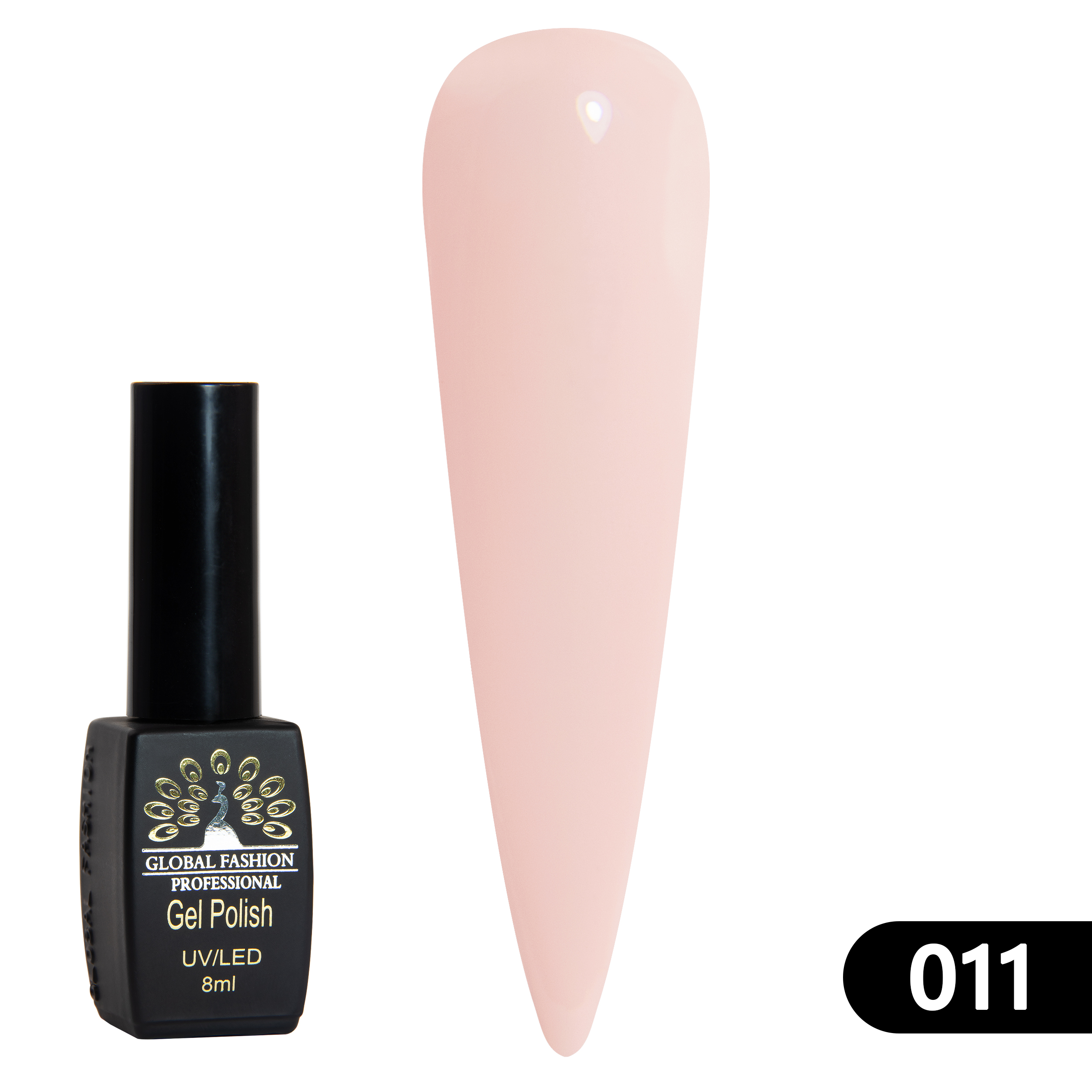 Гель лак BLACK ELITE 011, Global Fashion 8 мл