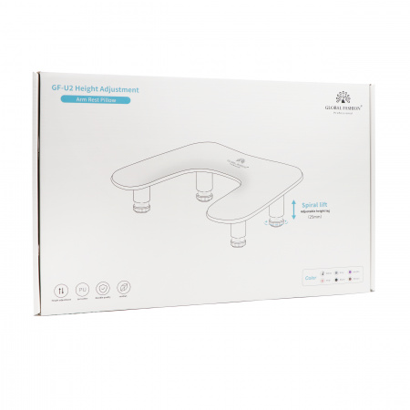 Подлокотник для маникюра GF-U2, white