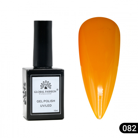 Гель лак Global Fashion, Gel polish 15 ml, 82