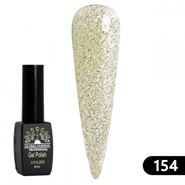 Гель лак BLACK ELITE 154, Global Fashion 8 мл