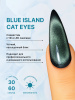 Гель лак кошачий глаз, Global Fashion,  Blue Island cateyes 8ml, 05