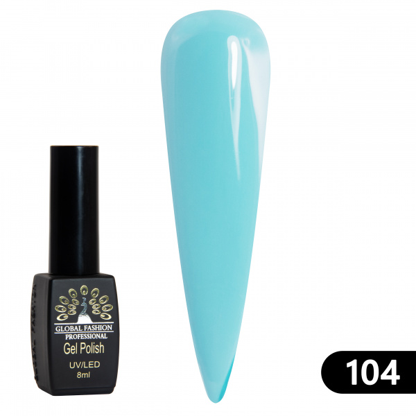 Гель лак BLACK ELITE 104, Global Fashion 8 мл