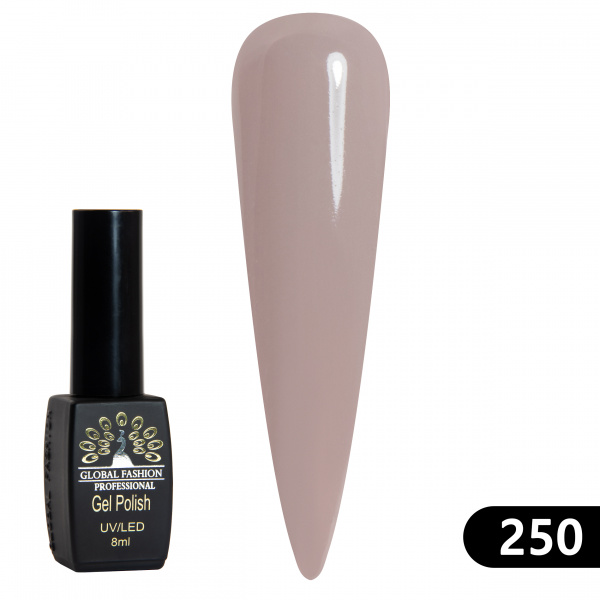 Гель лак BLACK ELITE 250, Global Fashion 8 мл