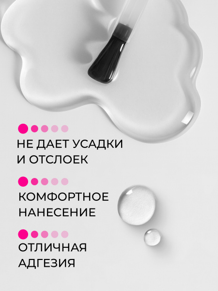 Силиконовая база, Silicon Base Coat от Global Fashion 12 мл