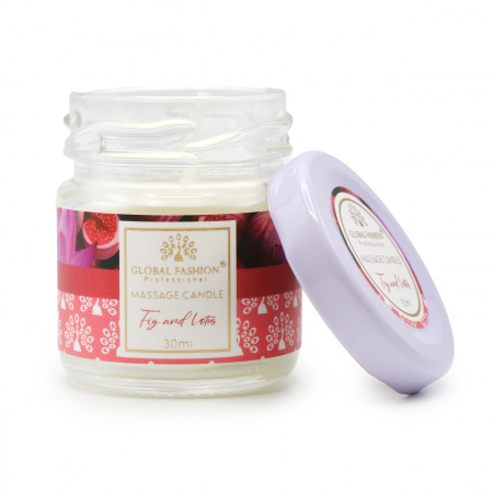 Массажная свеча Global Fashion, 30 ml, Fig And Lotus