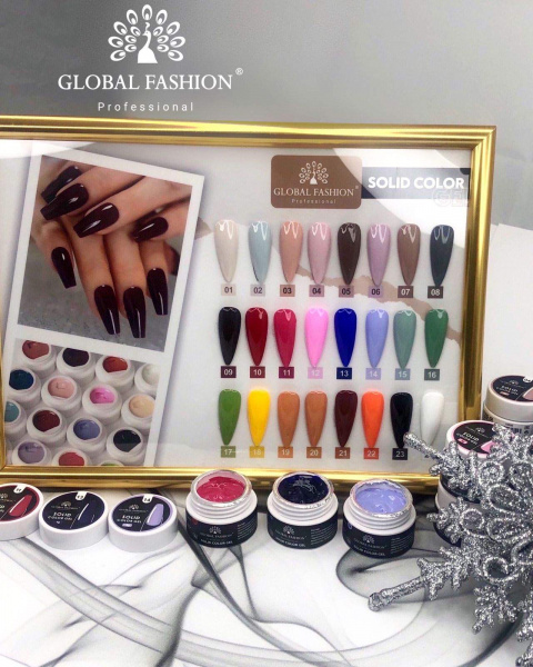 Гель-краска повышенной плотности, Solid color gel 5 гр, 18