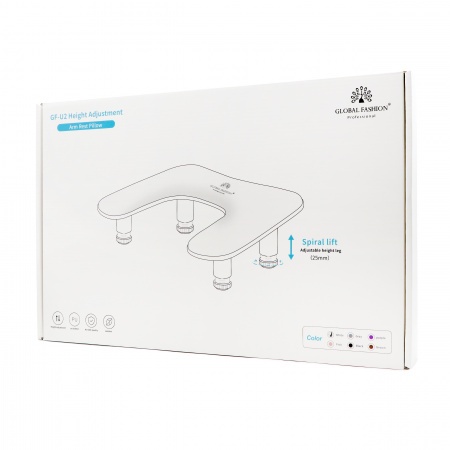 Подлокотник для маникюра GF-U2, white
