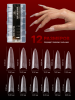 Гелевые типсы ProFlex Gel Tips 003, Global Fashion 12 размеров, 240шт