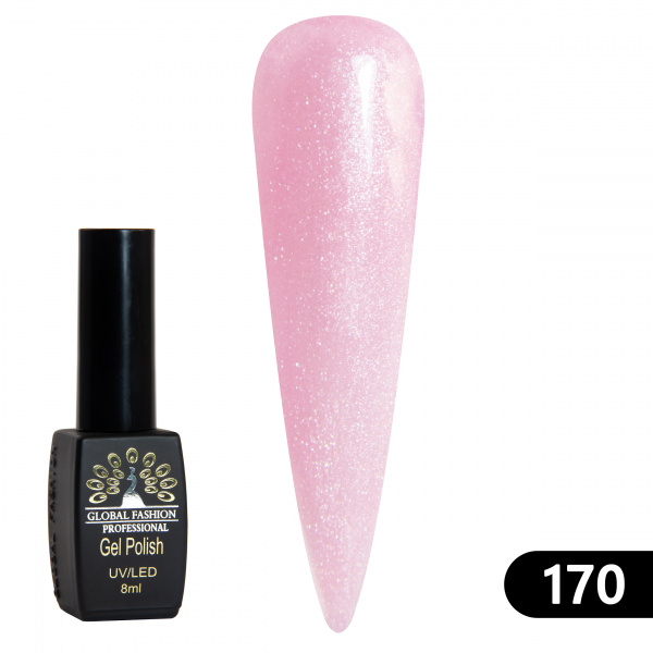 Гель лак BLACK ELITE 170, Global Fashion 8 мл