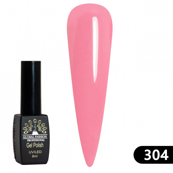 Гель лак BLACK ELITE 304, Global Fashion 8 мл