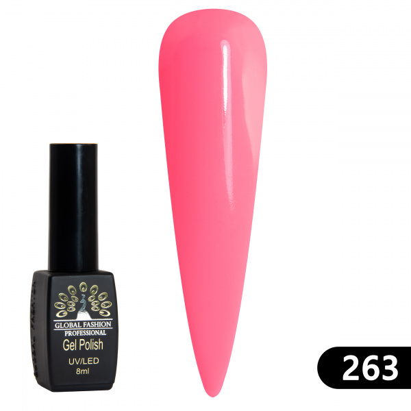 Гель лак BLACK ELITE 263, Global Fashion 8 мл