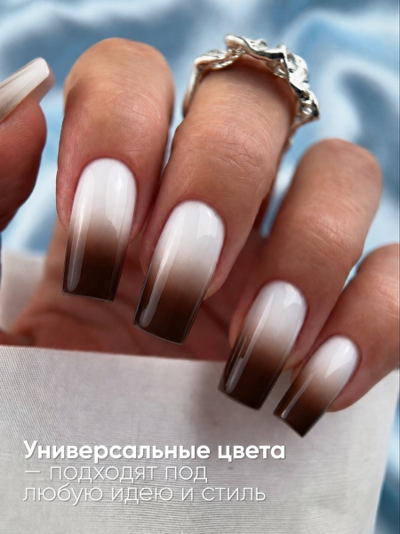 Гель краска неоновая для омбре, Global Fashion, ombre air cushion pat gel neon color 8gr, 24