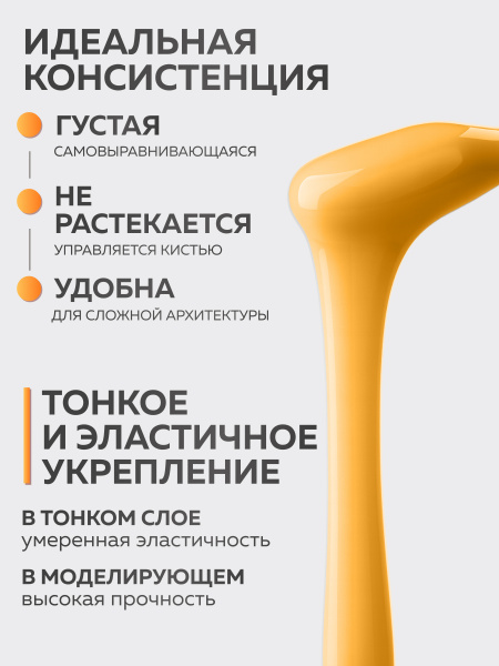 Гель для ногтей KERATIN BUILDER GEL 15g K31 абрикосовый