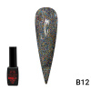 Гель лак Disco Gel Polish, Global Fashion, светоотражающий, 8 мл B12