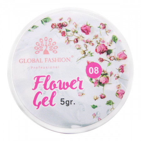 Гель с сухоцветами 5 гр, Flower Gel 08