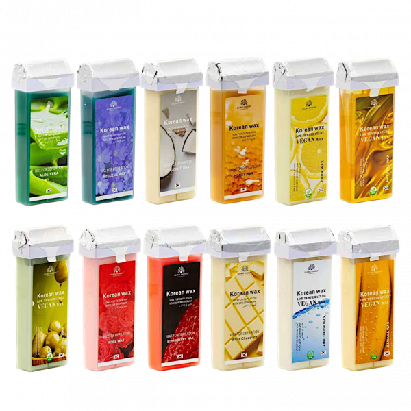 Воск для депиляции в картридже Global Fashion, Korean wax, 100мл, Lemon