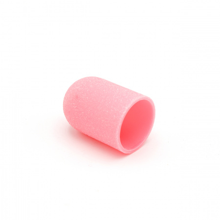 Колпачки абразива для педикюра, 16*25 мм, #120, pink 1 шт.
