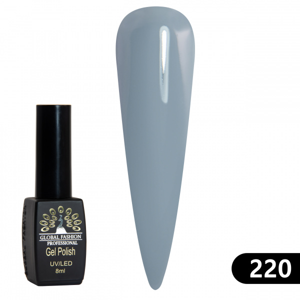 Гель лак BLACK ELITE 220, Global Fashion 8 мл