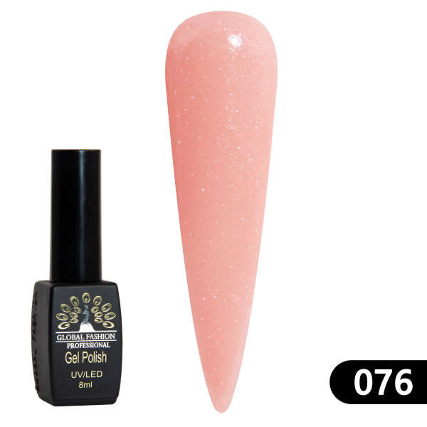 Гель лак BLACK ELITE 076, Global Fashion 8 мл