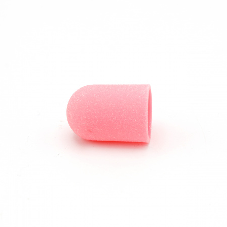 Колпачки абразива для педикюра, 16*25 мм, #120, pink 1 шт.
