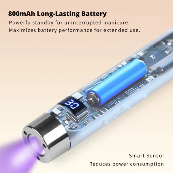 Лампа-фонарик UV/LED на подставке, GFL-Ai 2 Pro, purple