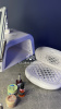 Педикюрная лампа для сушки ногтей на аккумуляторе, Cordless UV/LED, 48w, F5 Pro