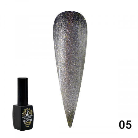 Гель лак кошачий глаз 24D Wild 05