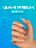 Гелевые типсы для наращивания ногтей, форма "арочный квадрат", 240 шт