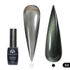 Гель лак кошачий глаз Obsidian Cat Eye Global Fashion, 8мл, 004