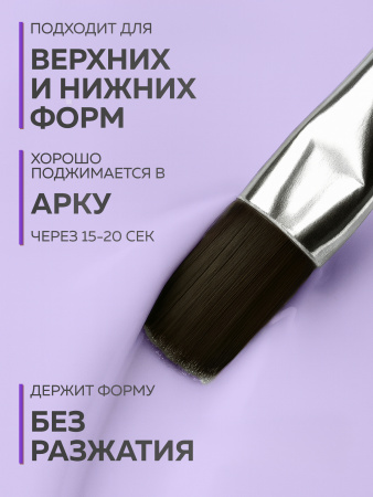 Гель для ногтей KERATIN BUILDER GEL 15g K19 сиреневый