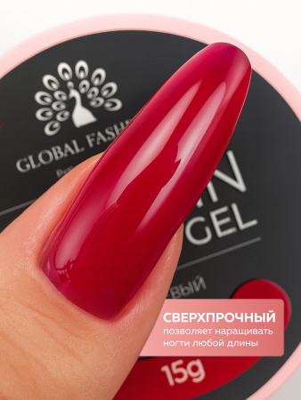 Гель для ногтей KERATIN BUILDER GEL 15g K16 вишневый