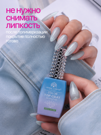 Топ цветной, Color Top Coat 12 мл, 18