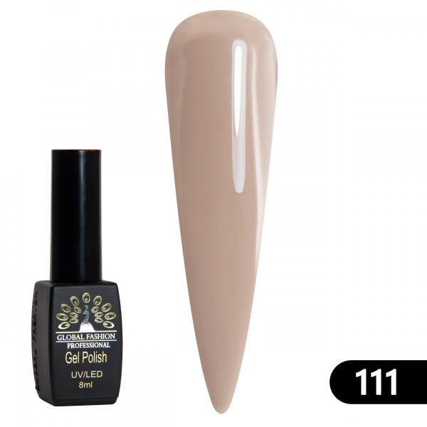 Гель лак BLACK ELITE 111, Global Fashion 8 мл