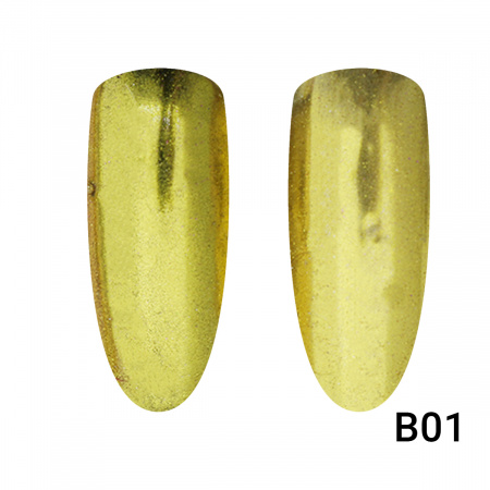Втирка для ногтей Miror Gold B01