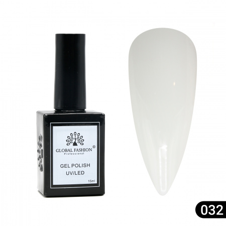 Гель лак Global Fashion, Gel polish 15 ml, 32