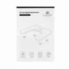 Подлокотник для маникюра GF-U2, white
