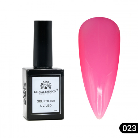 Гель лак Global Fashion, Gel polish 15 ml, 23