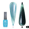 Гель лак кошачий глаз, Global Fashion,  Blue Island cateyes 8ml, 06