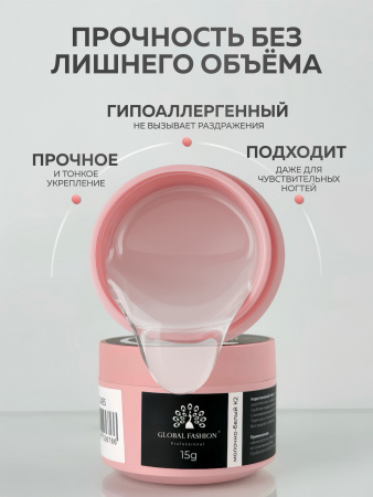 Гель для ногтей KERATIN BUILDER GEL 15g K1  прозрачный