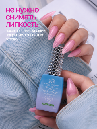 Топ цветной, Color Top Coat 12 мл, 06